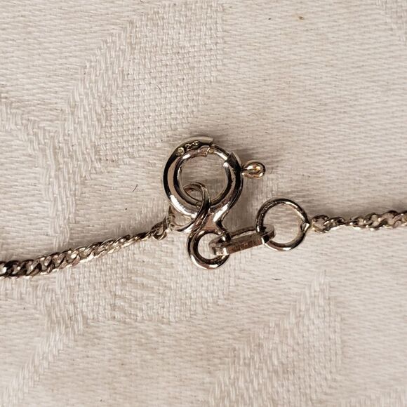 Vintage Pisces Sterling Silver Necklace - Picture 8 of 11